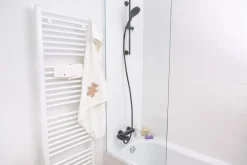 Outlet Childhome Baby Badcape + Washandje - 80X80 Cm - Mousseline / Terry Teddy