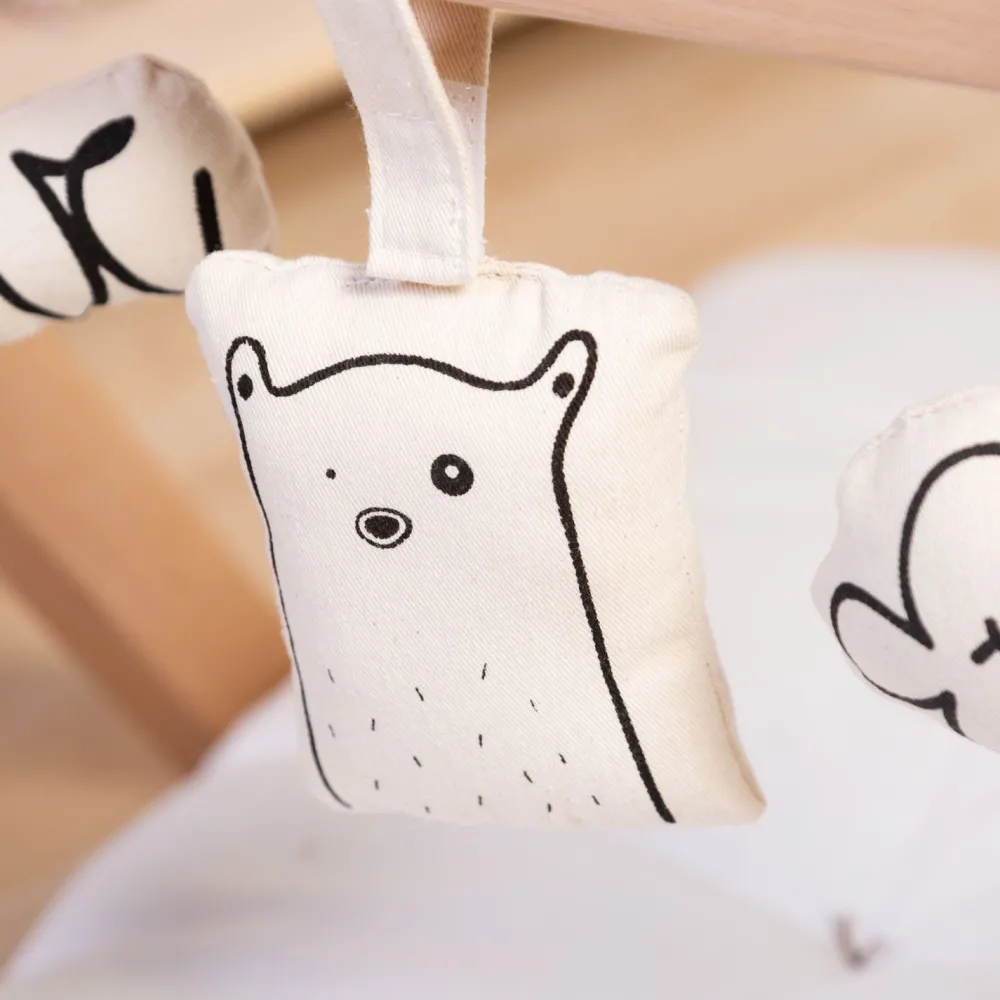 Shop Childhome Baby Gym Figuurtjes - Canvas - Set Van 5