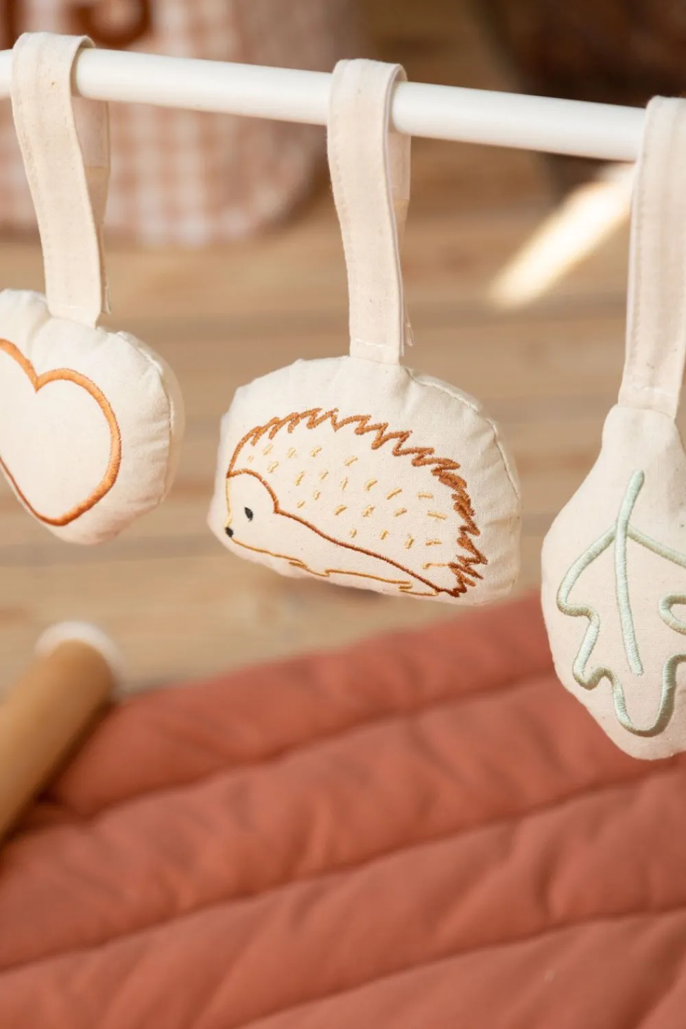 Outlet Childhome Baby Gym Figuurtjes - Canvas - Set Van 4