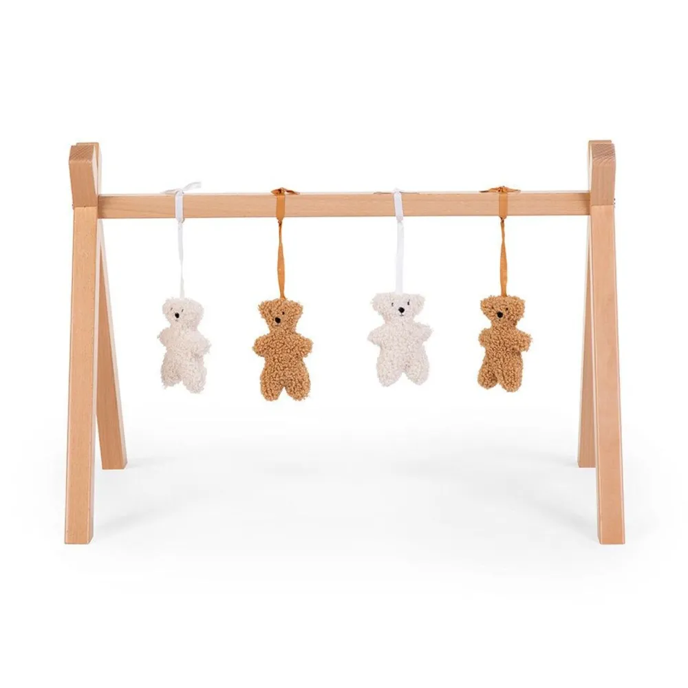 New Childhome Baby Gym Figuurtjes - Teddy - Set Van 4