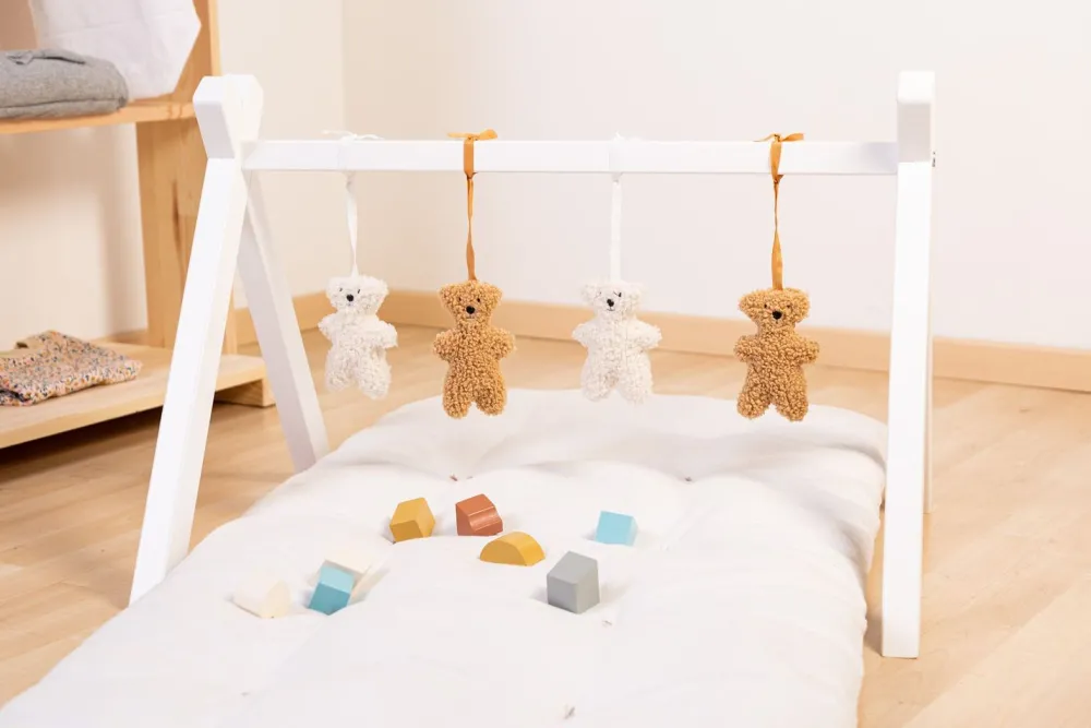 New Childhome Baby Gym Figuurtjes - Teddy - Set Van 4