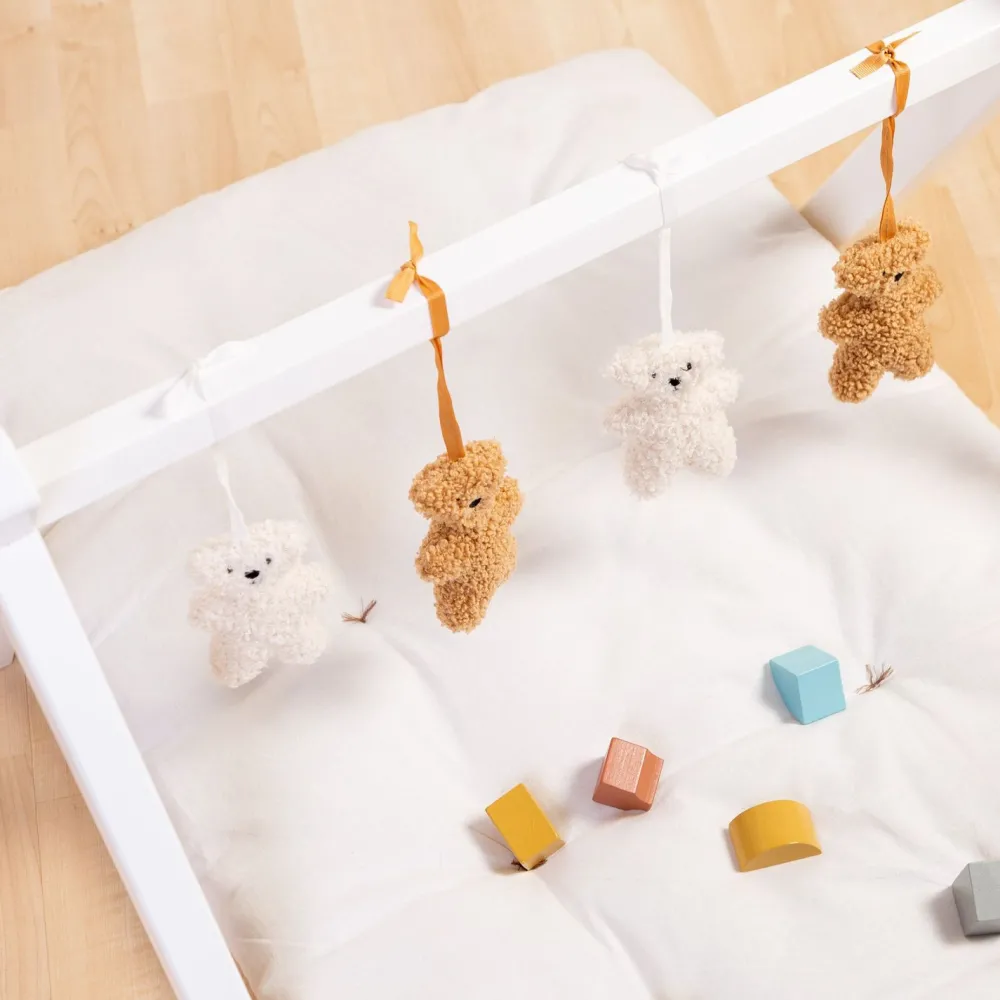 New Childhome Baby Gym Figuurtjes - Teddy - Set Van 4