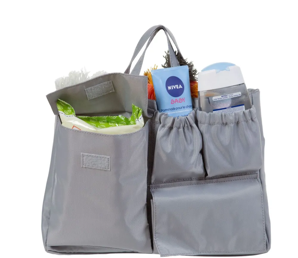 Best Childhome Bag In Bag Tas Organiser - Canvas - Grijs