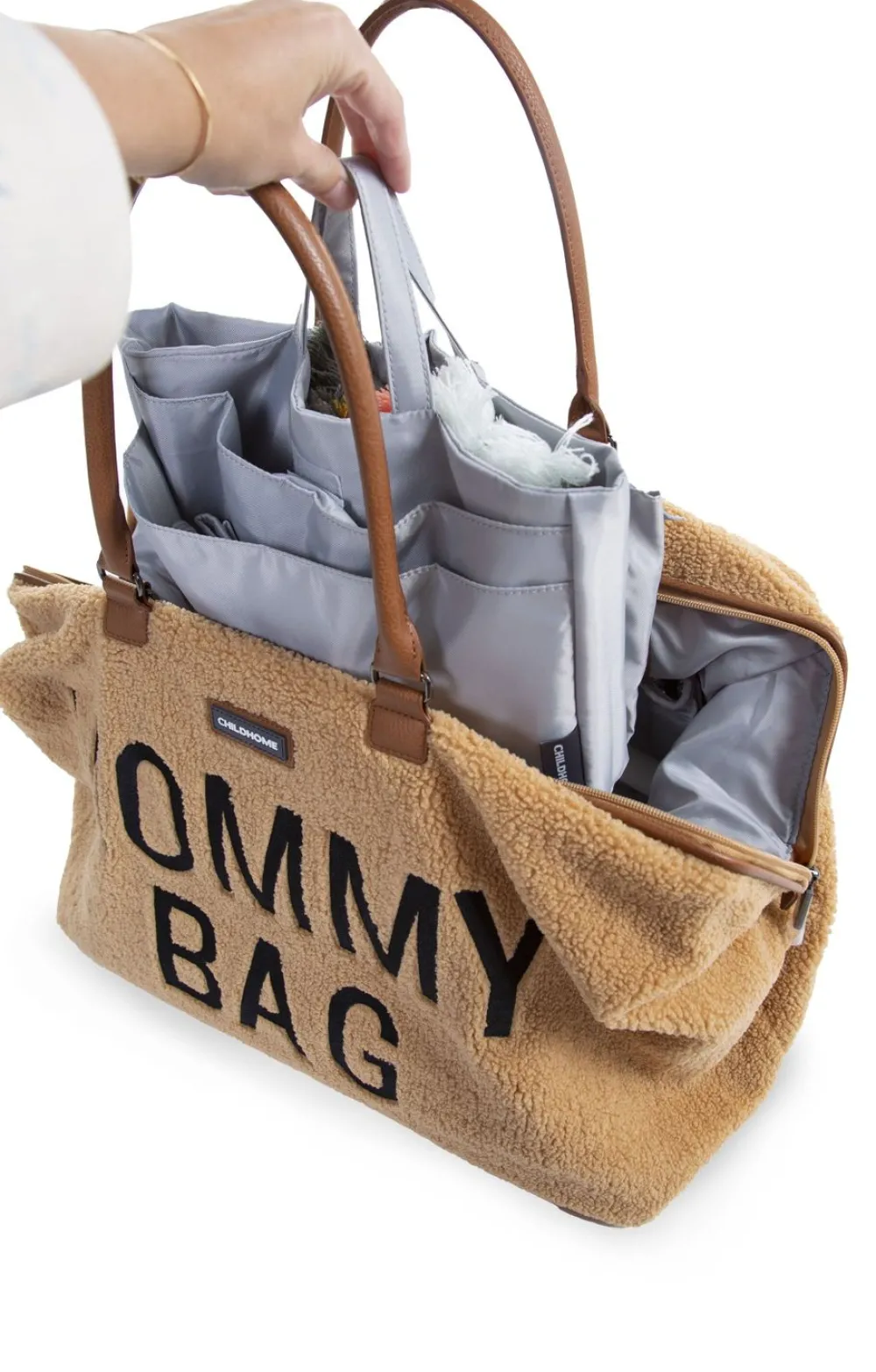 Best Childhome Bag In Bag Tas Organiser - Canvas - Grijs