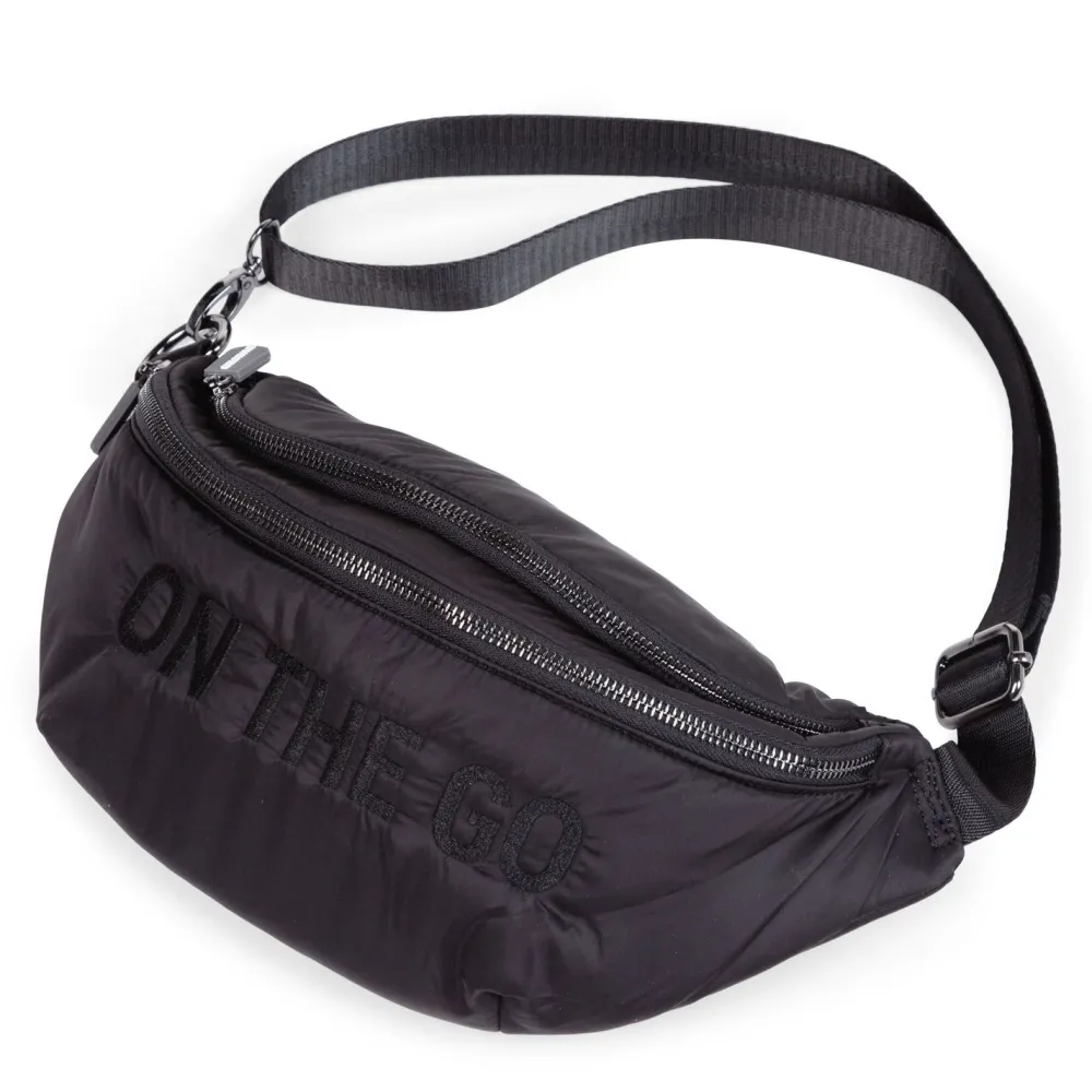 Online Childhome Banana Bag On The Go Heuptas - Gewatteerd - Zwart