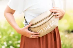 Sale Childhome Banana Bag On The Go Heuptas - Gewatteerd - Beige