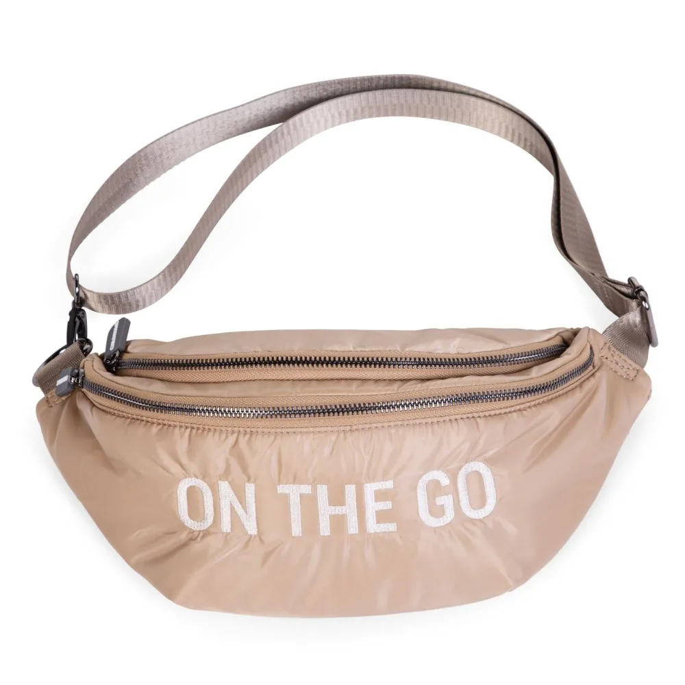 Sale Childhome Banana Bag On The Go Heuptas - Gewatteerd - Beige
