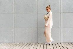 Sale Childhome Banana Bag On The Go Heuptas - Gewatteerd - Beige