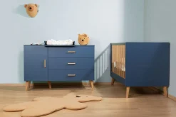 Sale Childhome Bold Blue - Meegroeibed - 70X140 Cm + Zijlatten