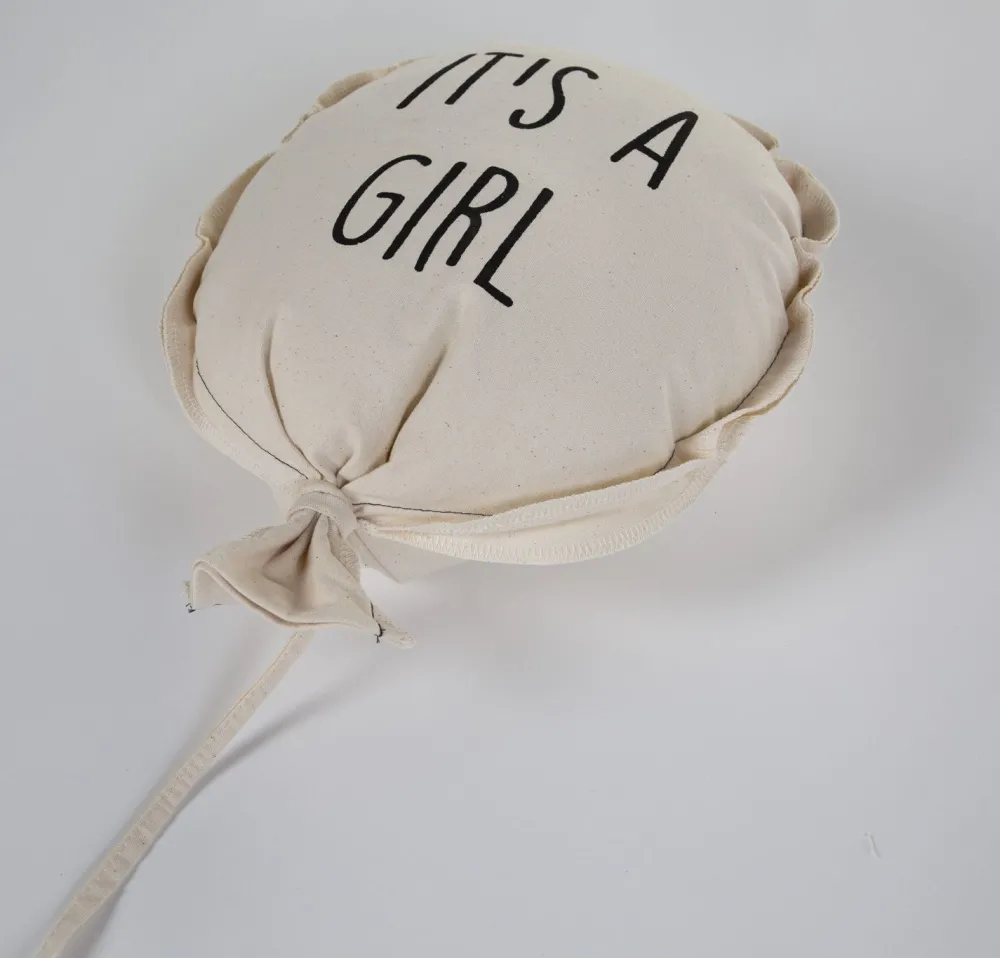 Cheap Childhome Canvas Ballon - It'S A Girl - Muurdecoratie - 35X26X8 Cm