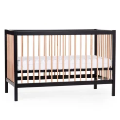 Fashion Childhome Cot 97 - Babybed - 120X60Cm - Zwart Naturel