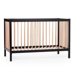 Fashion Childhome Cot 97 - Babybed - 120X60Cm - Zwart Naturel