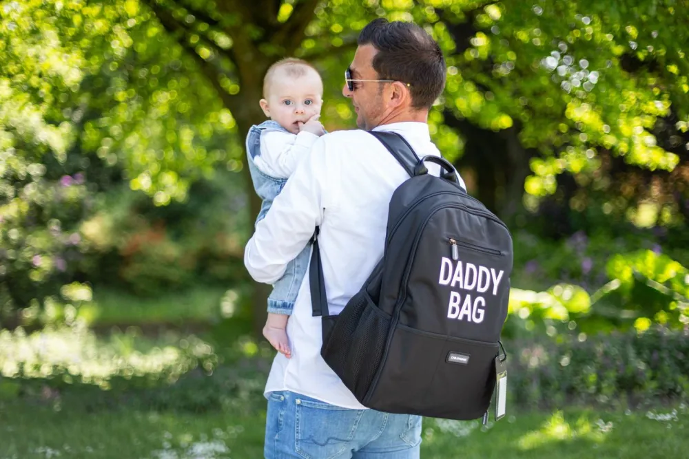 Outlet Childhome Daddy Bag Verzorgingsrugzak - Zwart