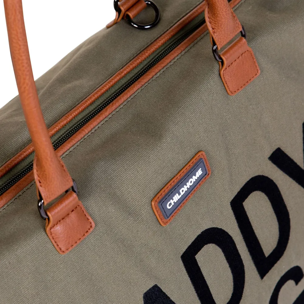 Outlet Childhome Daddy Bag Verzorgingstas - Canvas - Kaki