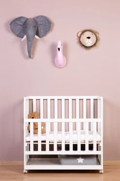 Fashion Childhome Dierenkop Olifant - Vilt - Muurdecoratie