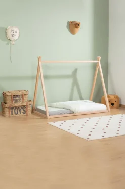 Online Childhome Dierenkop Teddybeer - Vilt - Muurdecoratie