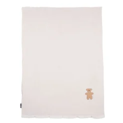 Flash Sale Childhome Donsovertrek + Kussensloop - 100X140 Cm - Jersey Melange Beige / Mousseline Teddy