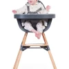 Clearance Childhome Evolu Eettablet - Abs - Antraciet + Siliconen Placemat