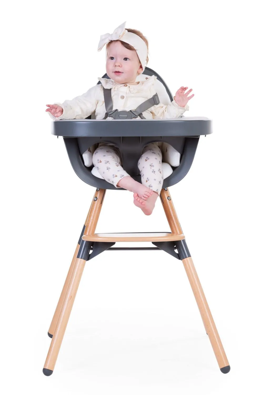 Clearance Childhome Evolu Eettablet - Abs - Antraciet + Siliconen Placemat