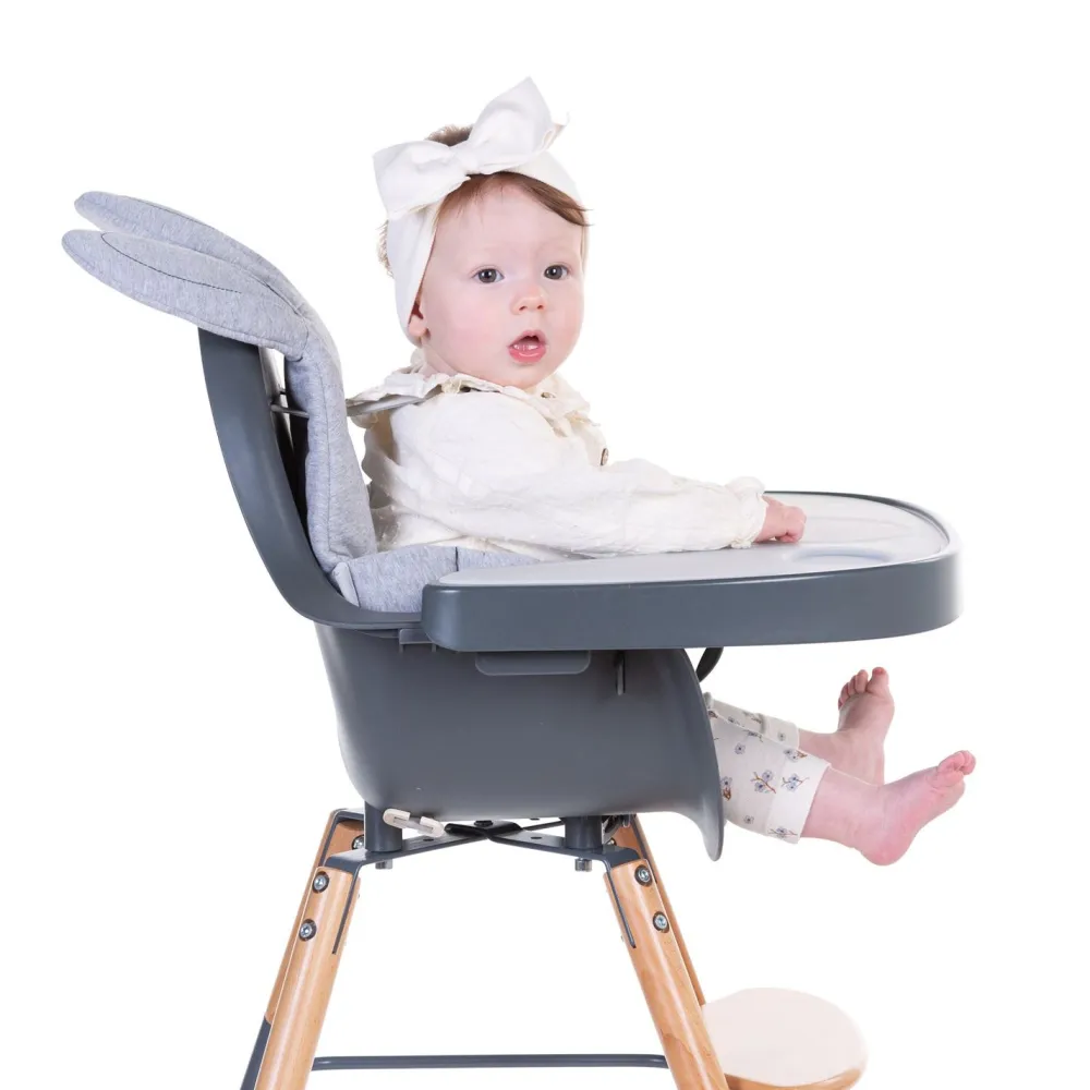 Clearance Childhome Evolu Eettablet - Abs - Antraciet + Siliconen Placemat