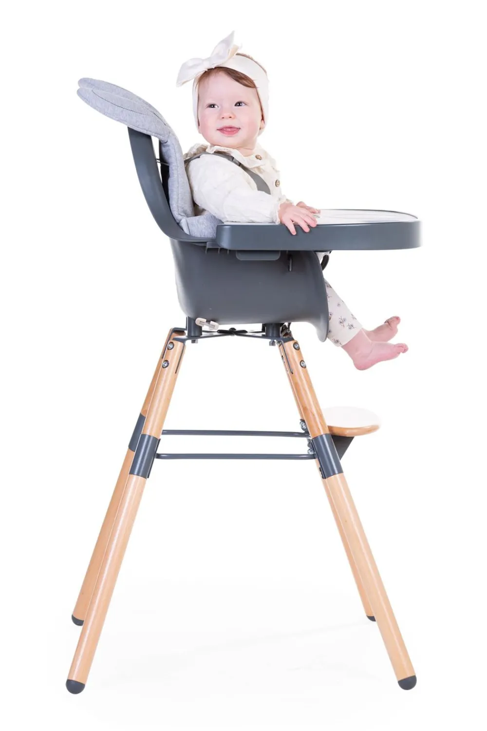 Clearance Childhome Evolu Eettablet - Abs - Antraciet + Siliconen Placemat