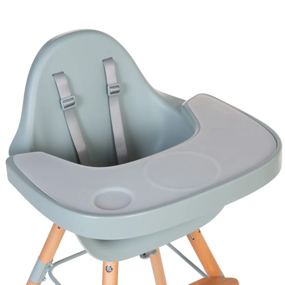 Outlet Childhome Evolu Eettablet - Abs - Munt + Siliconen Placemat