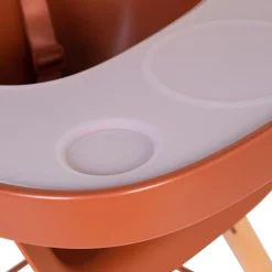 Store Childhome Evolu Eettablet - Abs - Roest + Siliconen Placemat