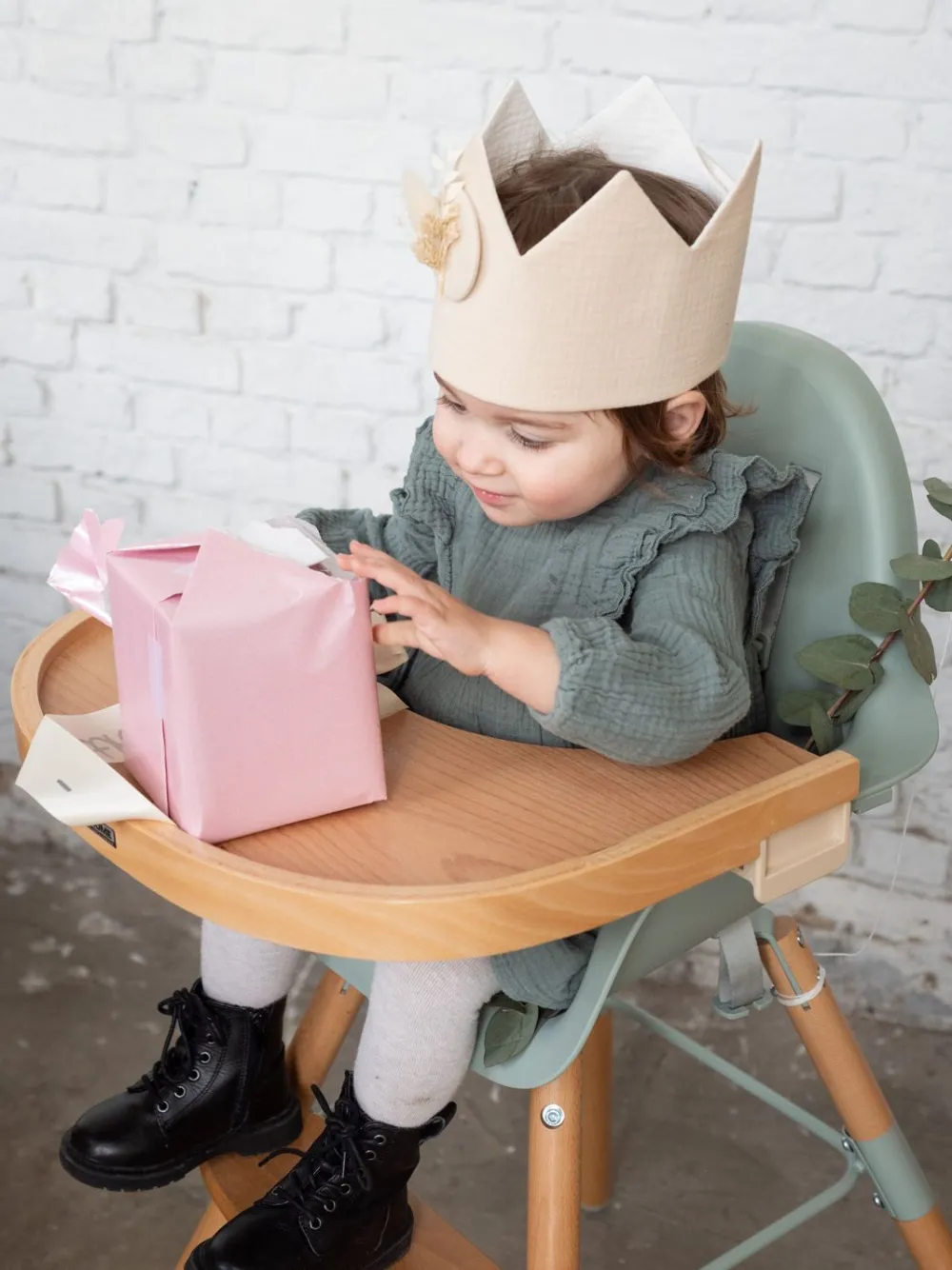 Discount Childhome Evolu Eettablet - Hout - Naturel