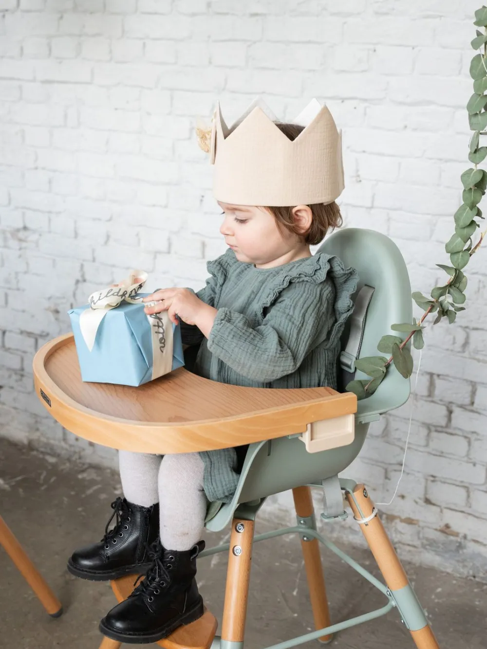 Discount Childhome Evolu Eettablet - Hout - Naturel