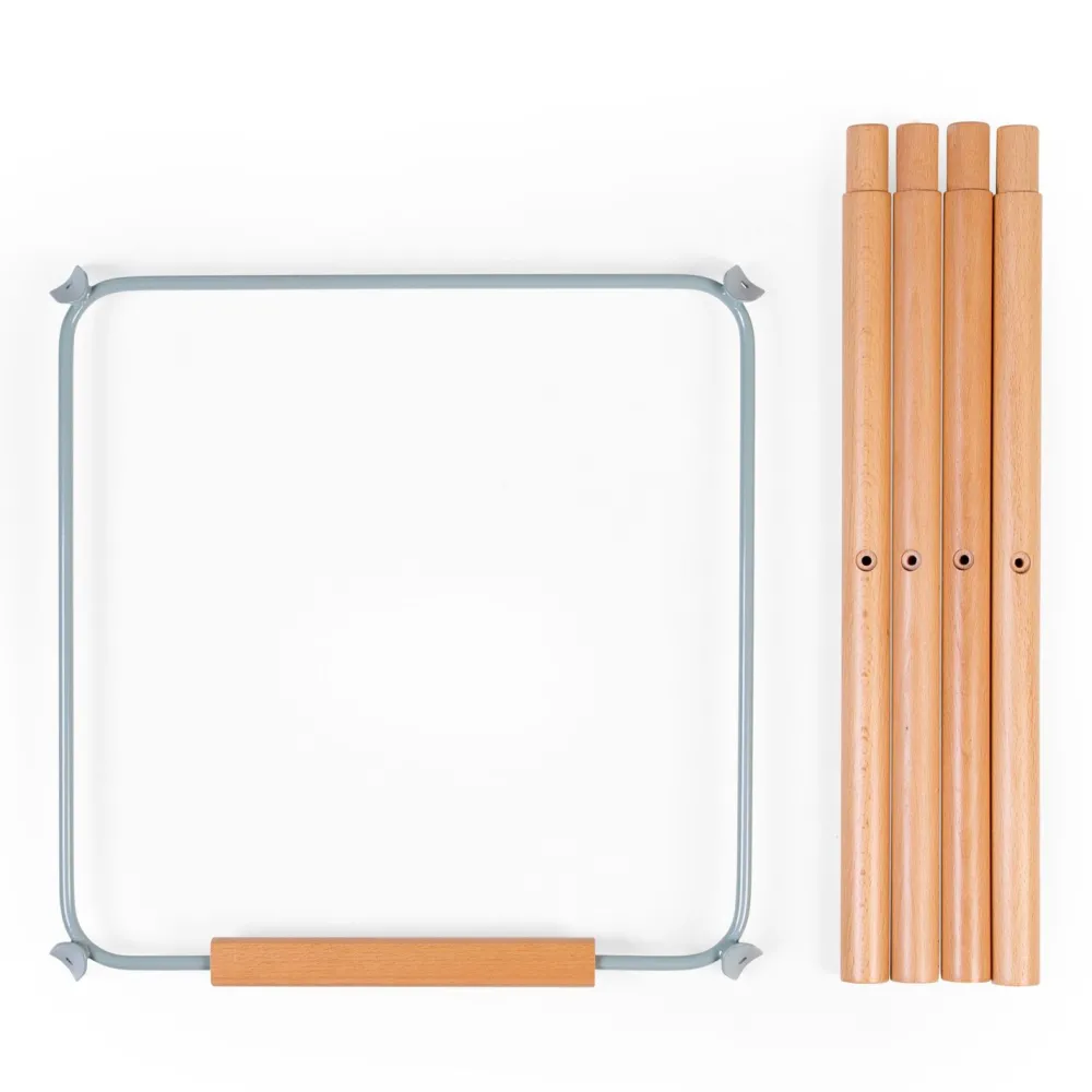 Sale Childhome Evolu Extra Set Lange Poten + Voetsteun - Hout - Munt