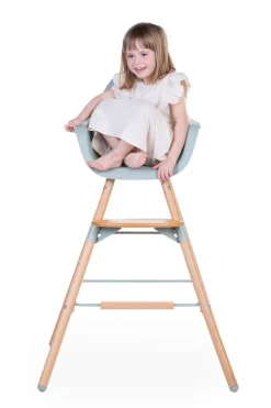 Sale Childhome Evolu Extra Set Lange Poten + Voetsteun - Hout - Munt
