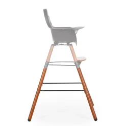 Flash Sale Childhome Evolu Extra Set Lange Poten + Voetsteun - Hout - Donker Naturel Zwart