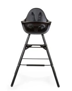 Fashion Childhome Evolu Extra Set Lange Poten + Voetsteun - Hout - Zwart