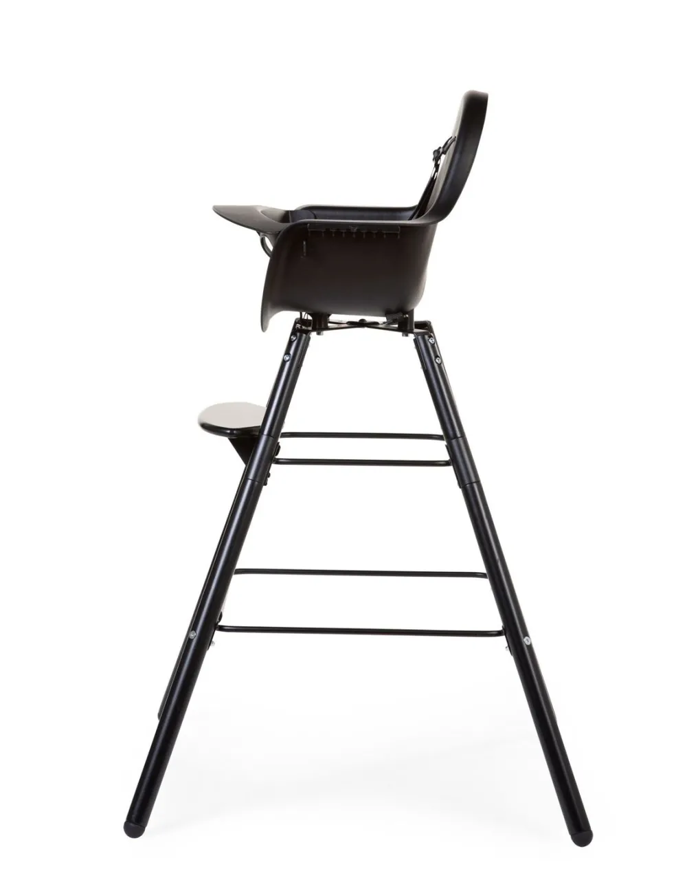 Fashion Childhome Evolu Extra Set Lange Poten + Voetsteun - Hout - Zwart