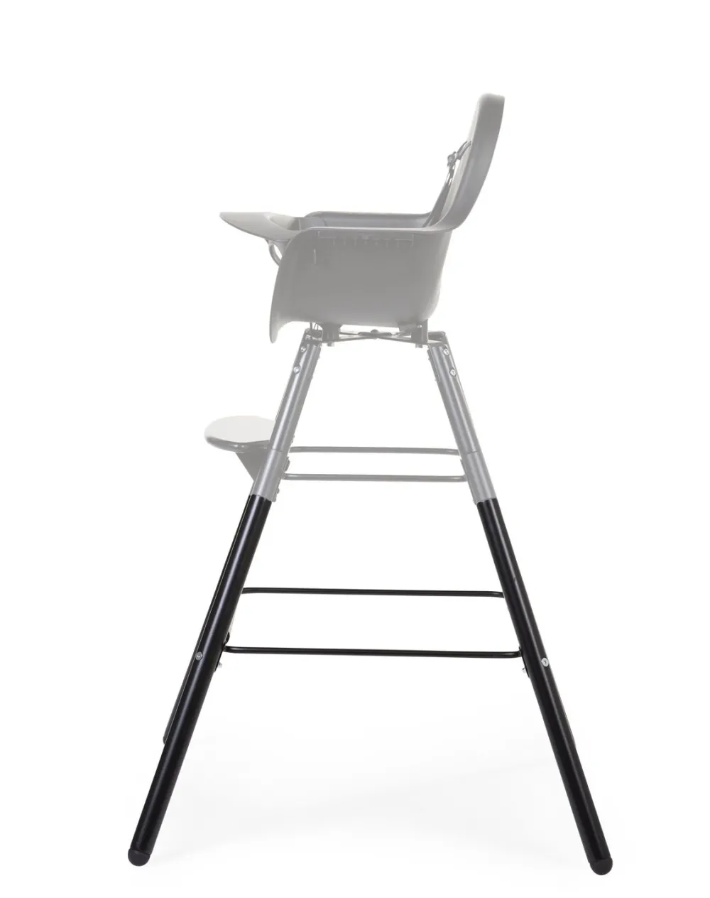 Fashion Childhome Evolu Extra Set Lange Poten + Voetsteun - Hout - Zwart