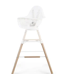 Shop Childhome Evolu Extra Set Lange Poten + Voetsteun - Hout - Naturel Wit