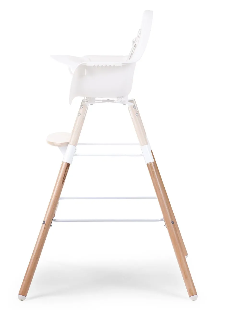 Shop Childhome Evolu Extra Set Lange Poten + Voetsteun - Hout - Naturel Wit