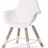 Store Childhome Evolu Kinderstoel - Verstelbaar In Hoogte (50-75 Cm/*90 Cm) - Naturel Wit