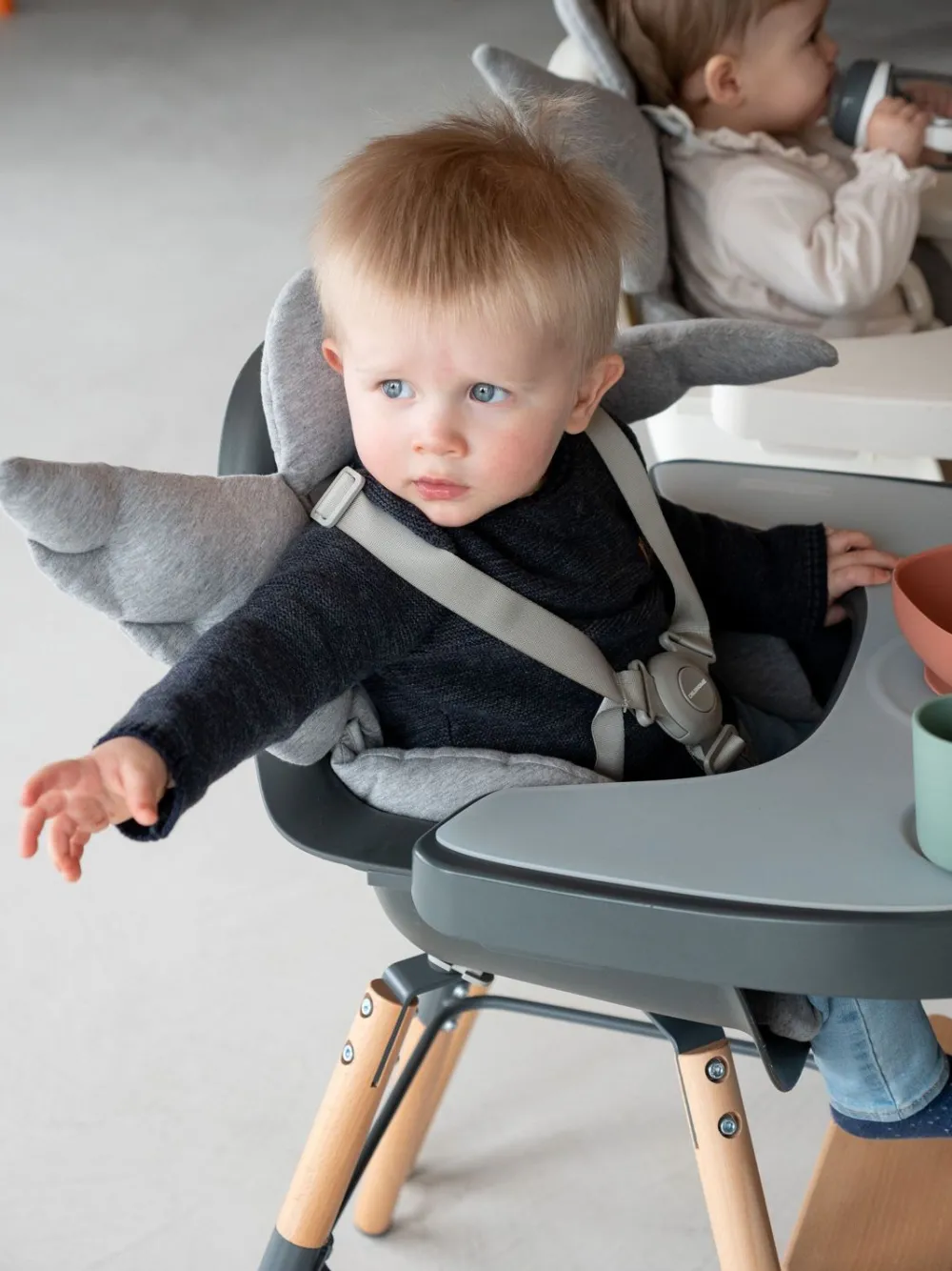 Cheap Childhome Evolu Kinderstoel - Verstelbaar In Hoogte (50-75 Cm/*90 Cm) - Naturel Antraciet