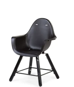 Outlet Childhome Evolu Kinderstoel - Verstelbaar In Hoogte (50-75 Cm/*90 Cm) - Zwart
