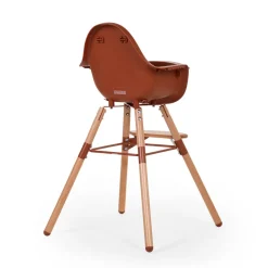 Sale Childhome Evolu Kinderstoel - Verstelbaar In Hoogte (50-75 Cm/*90 Cm) - Naturel Roest