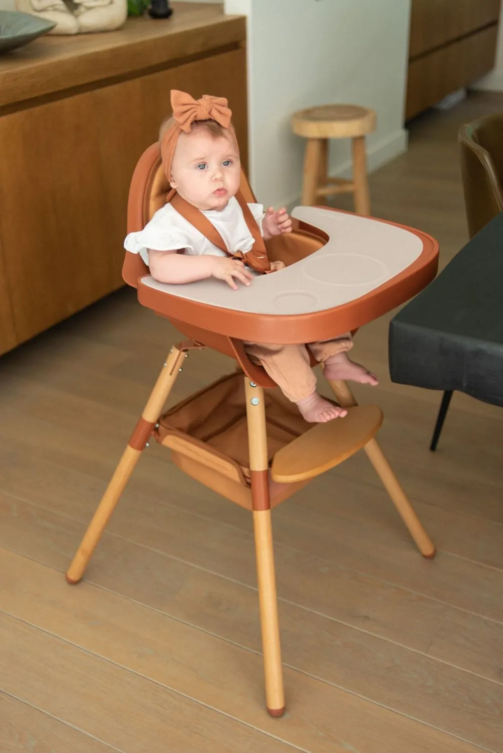 Store Childhome Evolu Mandje - Leer - Nude