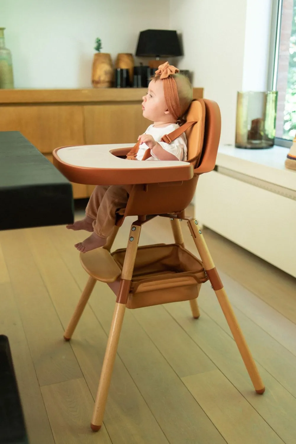 Store Childhome Evolu Mandje - Leer - Nude