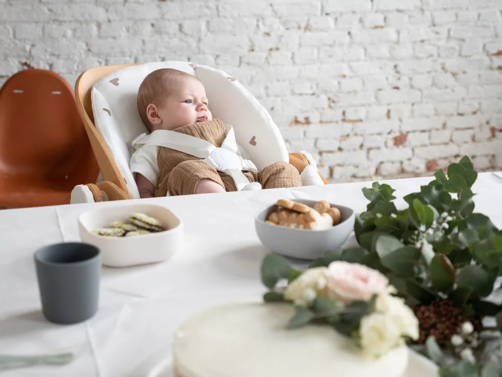 Store Childhome Evolu Newborn Seat Voor Evolu 2 + One.80° - Hout - Naturel Wit