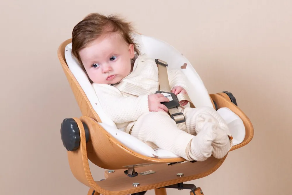 Hot Childhome Evolu Newborn Seat Voor Evolu 2 + One.80° - Hout - Naturel Antraciet