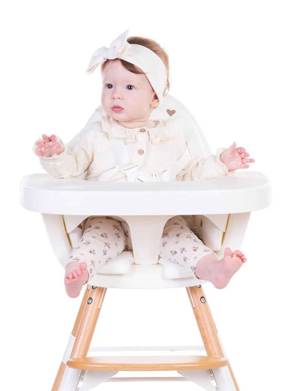 Online Childhome Evolu Stoelverkleiner - Jersey - Hearts