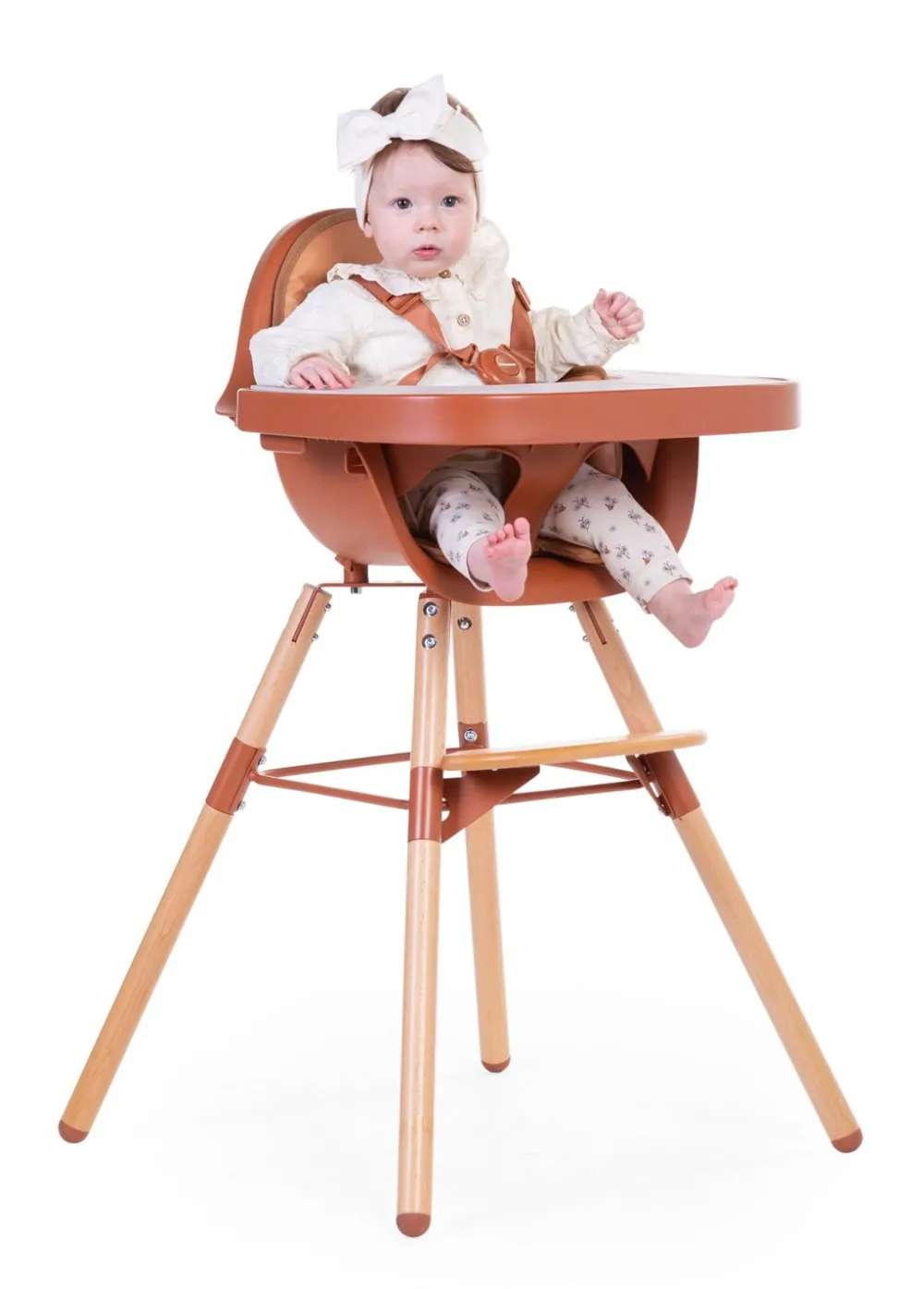 Fashion Childhome Evolu Stoelverkleiner - Leer - Nude
