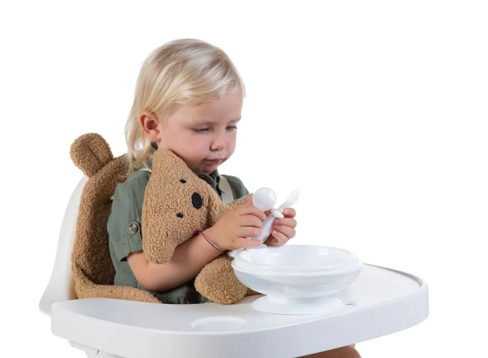 Outlet Childhome Evolu Stoelverkleiner - Polyester - Teddy Bruin