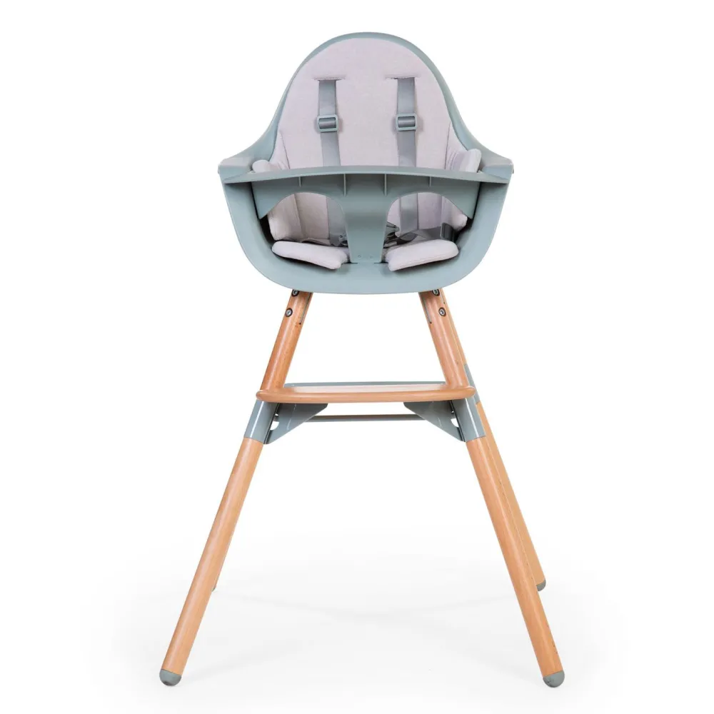 Best Sale Childhome Evolu Stoelverkleiner - Tricot - Pastel Muis Grijs
