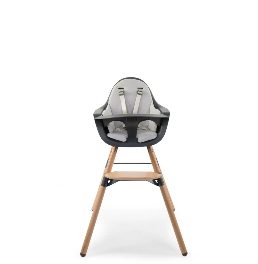 Best Sale Childhome Evolu Stoelverkleiner - Tricot - Pastel Muis Grijs
